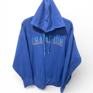Champion Blue women’s Athletic Hoodie plus size 3X